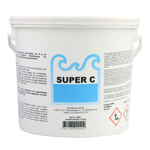 SUPER C Chlorschock Tabletten 2.6 kg