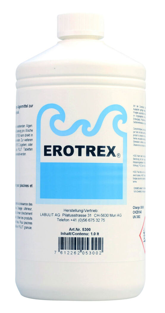 EROTREX Algenverhütungsmittel  1 lt